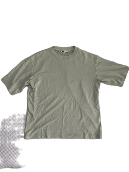 ユニクロ UNIQLO エアリズムコットンオーバーサイズTシャツ M