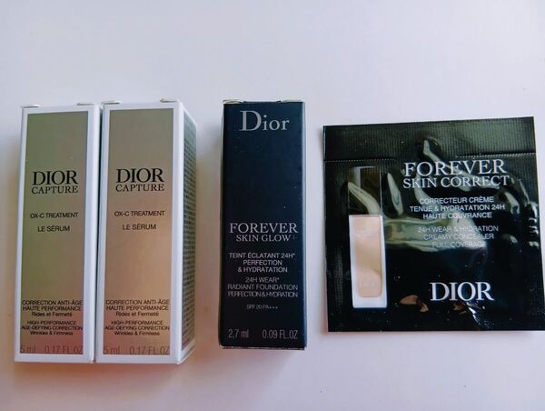 DIOR ディオール カプチュールとディオールスキン フォーエヴァー フルイドグロウとコンシーラーのセット