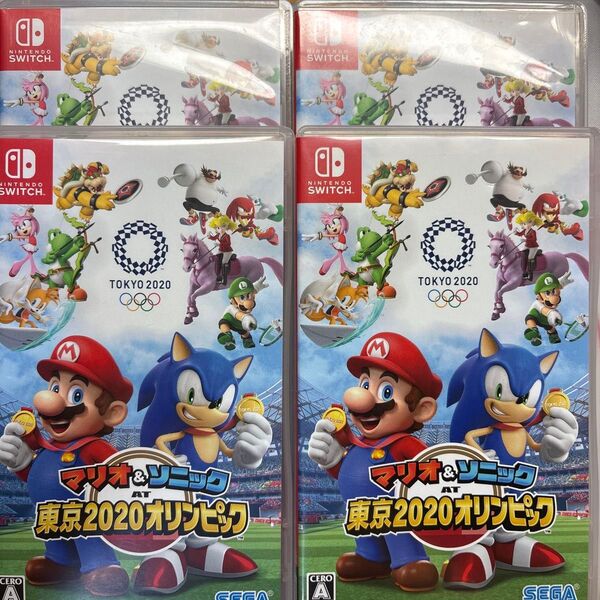 4本セット【Switch】 マリオ&ソニック AT 東京2020オリンピック