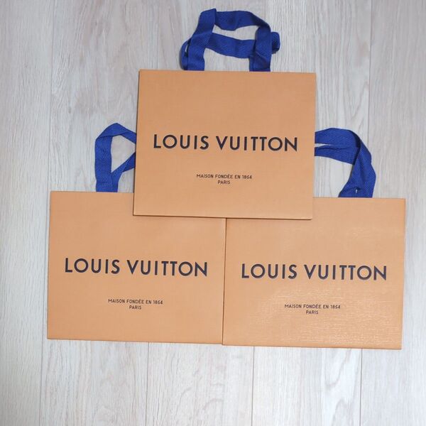 LOUIS VUITTON ショッパー 紙袋 3枚セット