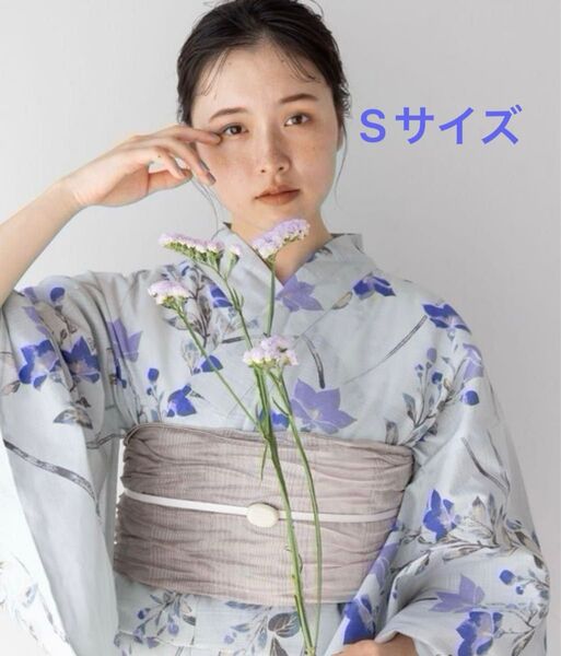 S プチ 浴衣 ゆかた館グレース 浴衣&帯セット 腰紐2本 花火大会 お祭り お値下げ不可