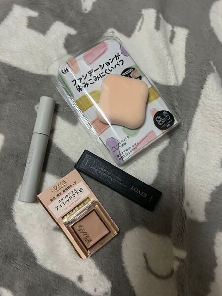 ETVOSミネラルデザイニングアイブロウペンシルカートリッジ &サナ エクセル フィットアイベース & エテュセ アイエディション