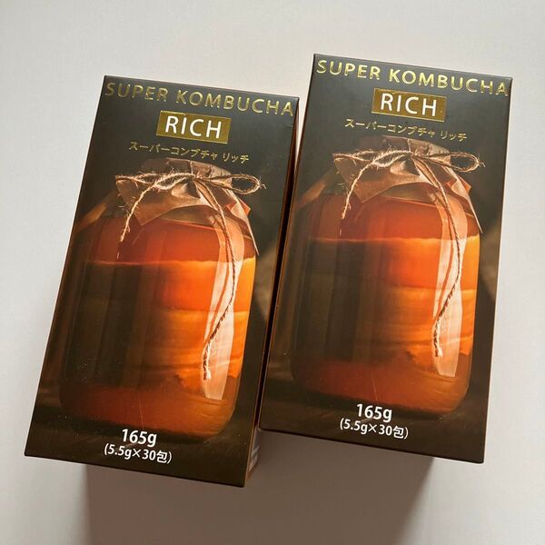 SUPER KOMBUCHA RICH スーパーコンブチャ リッチ 2箱セット60包