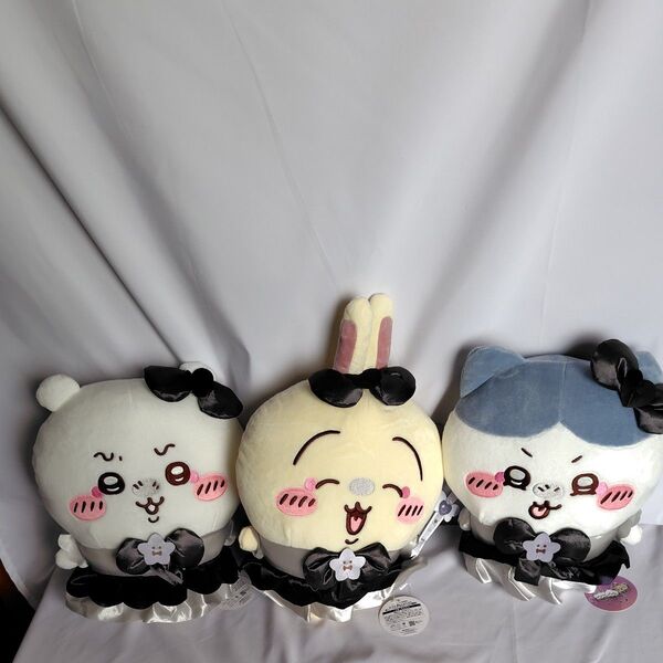 ちいかわ超まじかるちいかわ悪いバージョンだBIGぬいぐるみ全3種、ハチワレ、 うさぎ、ちいかわ