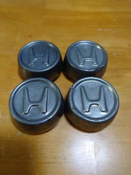 HONDA ホンダ ホンダ純正 センターキャップ ホイールキャップ キャップ 銀 シルバー Hマーク 4枚セット スチール 鉄チン