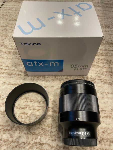 Tokina トキナー atx-m 85mm F1.8 FE ソニーE