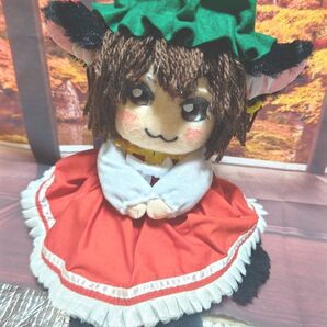 東方project ハンドメイド マスコット ぬいぐるみ ★橙★