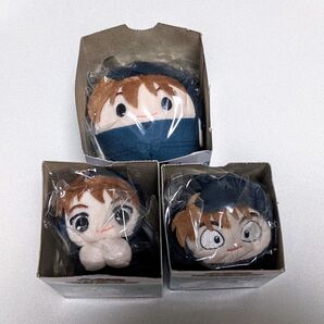 忍たま乱太郎 ふわコロりん ぽてコロマスコット はぐキャラ 土井半助 3点セット
