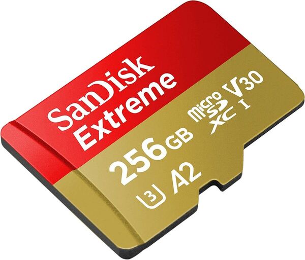 マイクロSDカード 256GB SanDisk 4K Extreme UHS-I U3 V30 A2