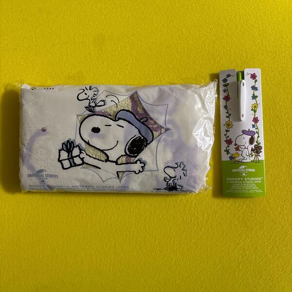 SNOOPY タオル ボールペン スヌーピー