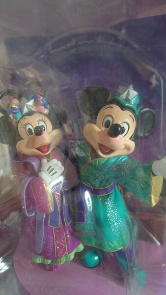 ミッキー ミニー 七夕 スターフェスティバル2011 東京ディズニーランド フィギア 未使用 彦星 織姫 ぬいぐるみ おまけ付き