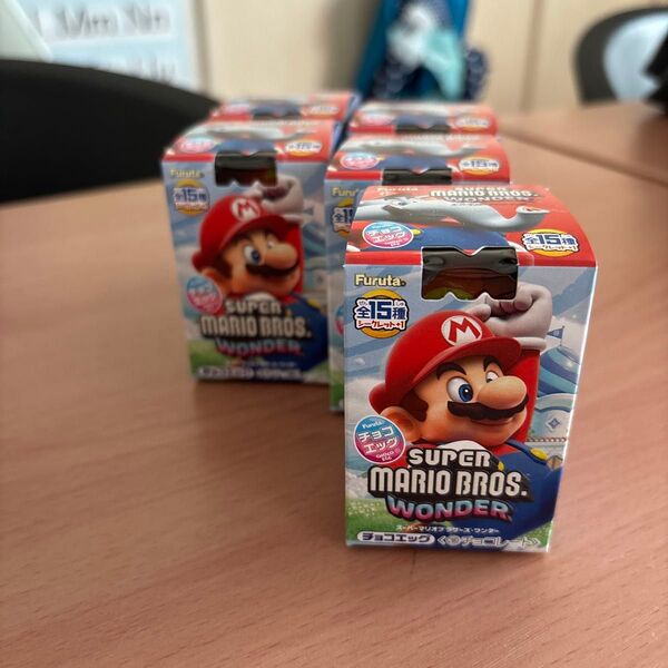 スーパーマリオブラザーズワンダー チョコエッグ 5個セット