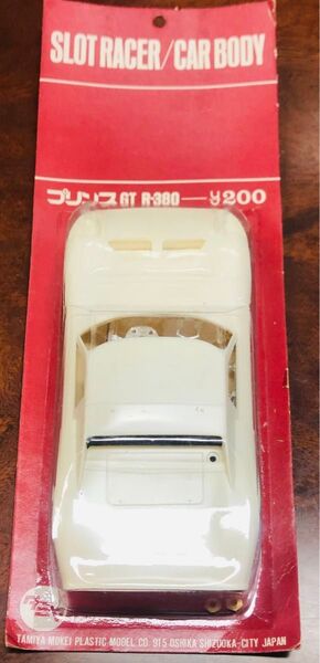 タミヤ スロットカーボディ プリンス R380 prince 当時物 未組立 黒丸タミヤ スカイライン