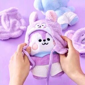 BT21 MANG クローゼット フーディケープ パープル J-HOPE ホビ BTS バンタン 着せ替え