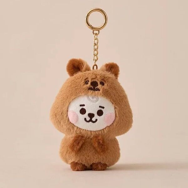 BT21 RJ ベビー ぬいぐるみキーリング FLUFFY BTS バンタン JIN ジン