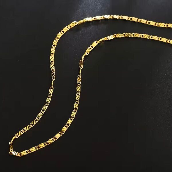 チェーン ネックレス ゴールド K18GP 18金コート レディース メンズ アクセサリー ジュエリー