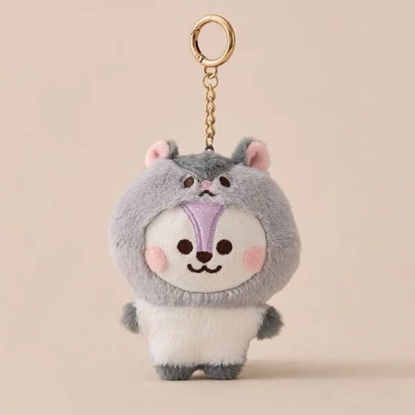 BT21 MANG ベビー ぬいぐるみキーリング FLUFFY BTS バンタン J-HOPE ホビ
