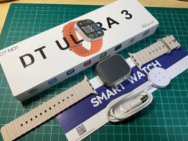 DT NO.1社製 DT ultra 3 pro 49mmスマートウォッチ