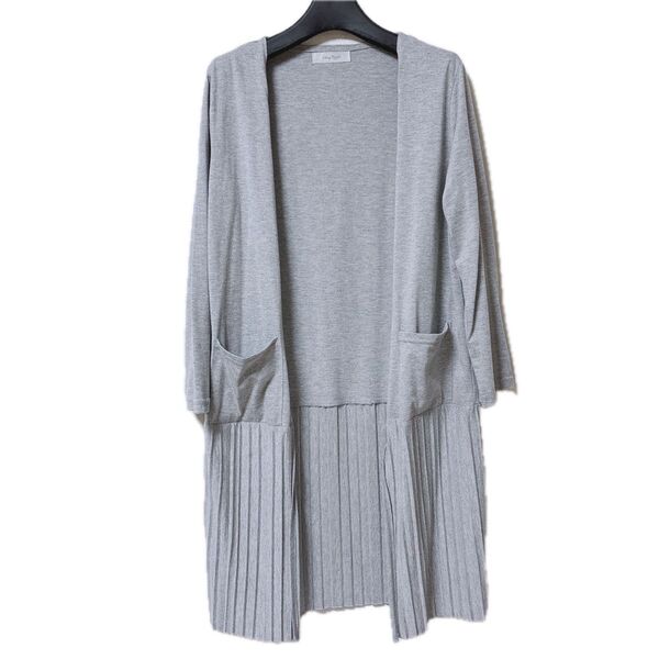 【美品】しまむら プリーツカーディガン M