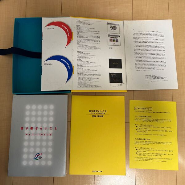 【非売品】HONDA 創り継ぎたいこと チャレンジの50年 CD-ROM2枚組