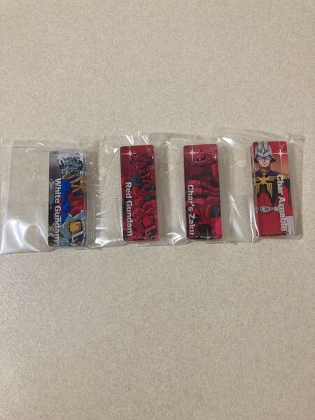 一番くじ機動戦士ガンダム ジークアクス アクリルキーホルダー 4個セット