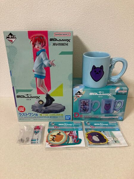 一番くじガンダムジークアクスvol.2 ラストワン賞アマテ・ユズリハフィギュア他 全5点セット