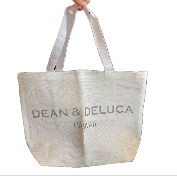 新品未使用 DEAN&DELUCA メッシュトートバッグ ホワイト 白