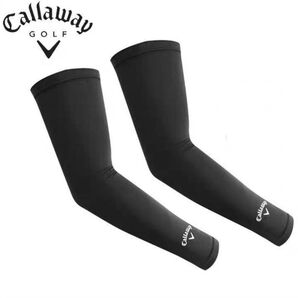 【新品】キャロウェイ ゴルフ メンズアームカバー ブラック Callaway 即乾
