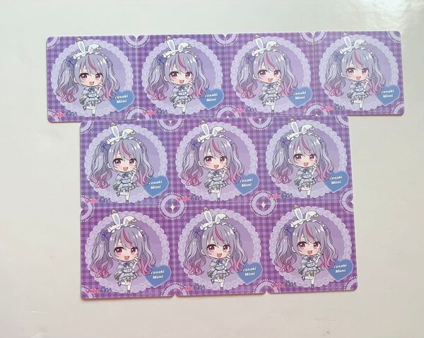 ぶいすぽ GIGO ぶいすぽ焼き 特典 コラボ コースター 兎咲ミミ