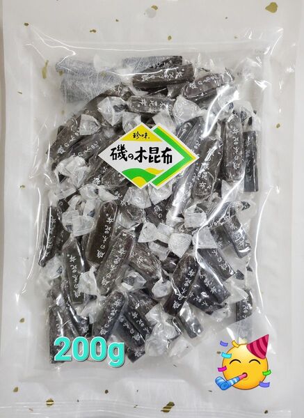 200g 磯の木昆布 中山食品工業 とろろ巻昆布の姉妹品