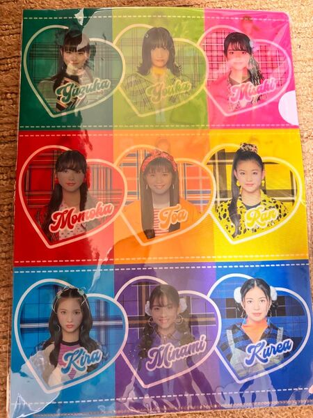 Girls2 チュワパネ クリアファイル 9人全員 未使用
