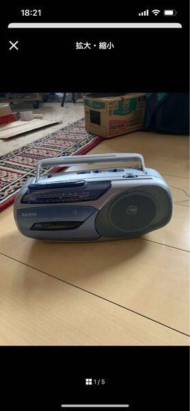 SANYO U4-MT12 ラジオカセットレコ