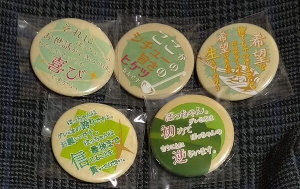幻想水滸伝 グレミオの光の名言缶バッジコレクション 全5種 アニメイト