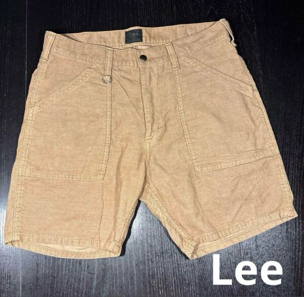 Lee メンズコーデュロイハーフパンツ ショートパンツ Mサイズ