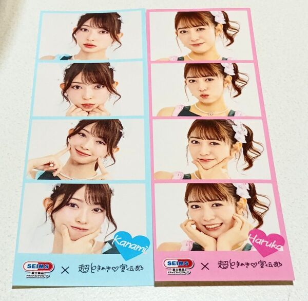 セイムス 超ときめき宣伝部 フォトグレイステッカー