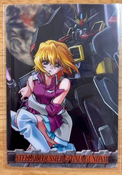 ガンダム ガンダムヒロインズ ステラ・ルーシェ ウエハース イラストカード アーセナルベース