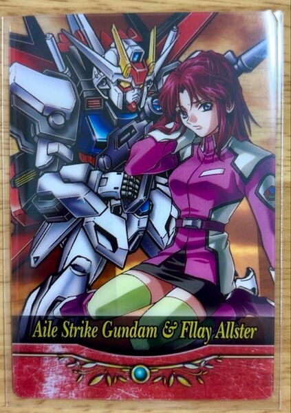 ガンダム ガンダムヒロインズ フレイ・アルスター ウエハース イラストカード アーセナルベース