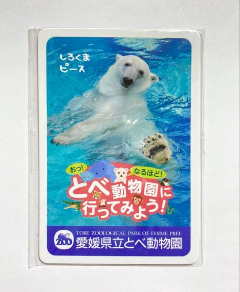 とべ動物園 しろくまピース マグネット 愛媛県 砥部 未使用品 アニマル コレクション