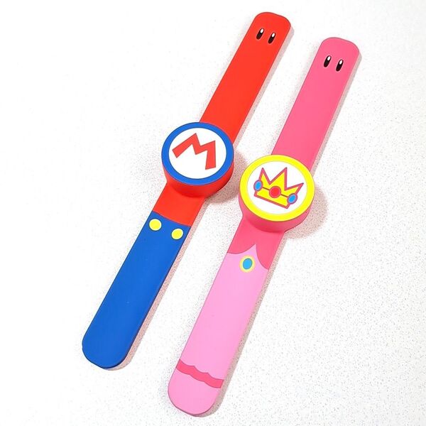 パワーアップバンド USJ ユニバ マリオ ピーチ 2本セット ニンテンドーワールド