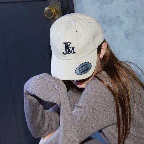 当日配送! JUEMI ジュエミ キャップ ベージュ ニューエラ 帽子 CAP MOUSSY ZARA EMODA EVRIS