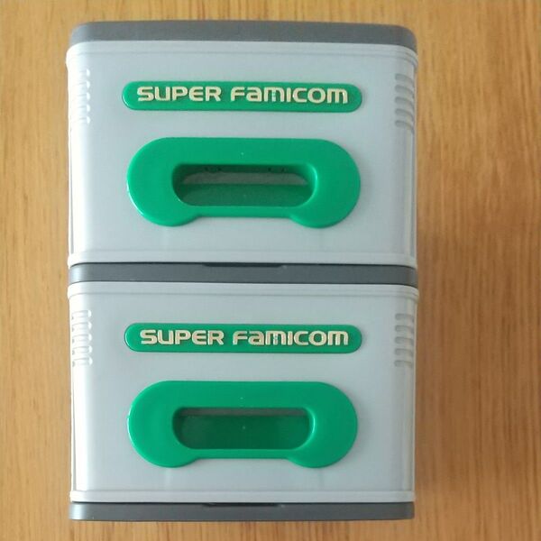 「スーパーファミコン ソフト収納ケース」当時もの