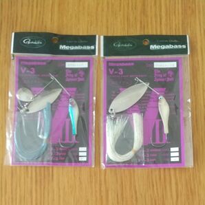 メガバス 「V3 DEEP 1OZ」2つまとめて Color:ビワコシャッド、パールシャッドⅡ