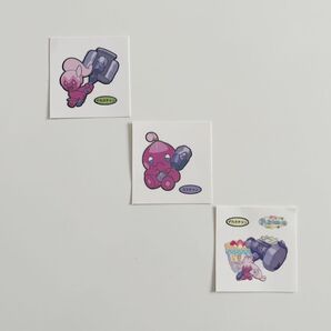 ポケモンパン ポケモンシール デコキャラシール ステッカー ポケモンデコキャラシール カヌチャン ナカヌチャン デカヌチャン