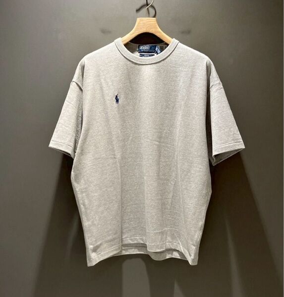 beams 別注 Heavy weight T right pony 灰 XXL グレー Tシャツ ポロラルフローレン