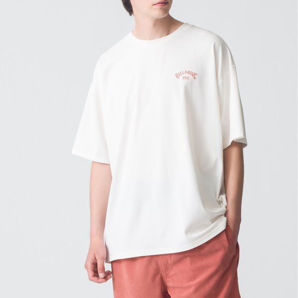 25SS BILLABONG for RHC 別注 半袖 ラッシュティー ロンハーマン オレンジ Sサイズ