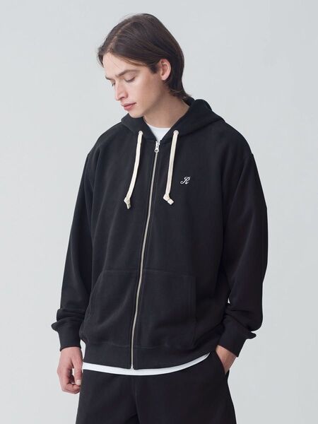 Champion for RHC French Terry BLACK M パーカー フーディー