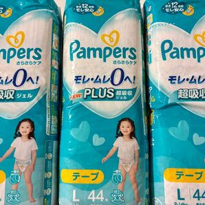 パンパース 紙おむつ L テープ しまじろう プラス さらさら ふわふわ