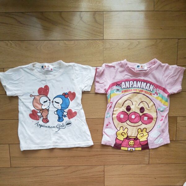 アンパンマン ドキンちゃん コキンちゃん Tシャツ 2枚