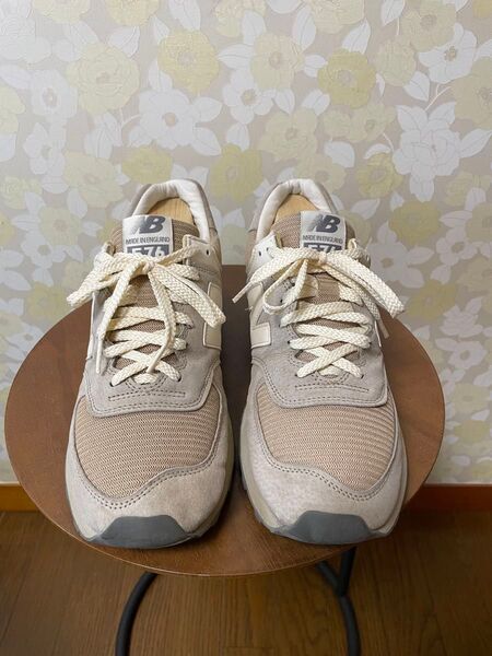 NEW BALANCE ニューバランスOU576BEI 27.5cm UK製