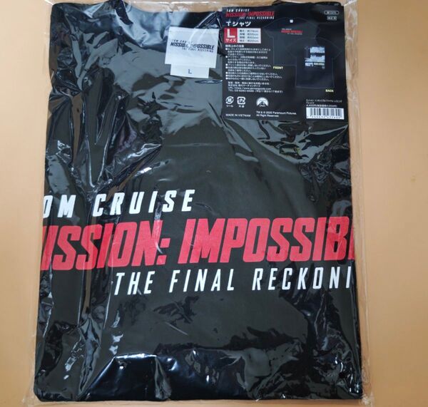 【新品未開封】「ミッション:インポッシブル ファイナルレコニング」Tシャツ(Lサイズ)